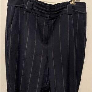 Express Navy Pinstripe Dress Pants